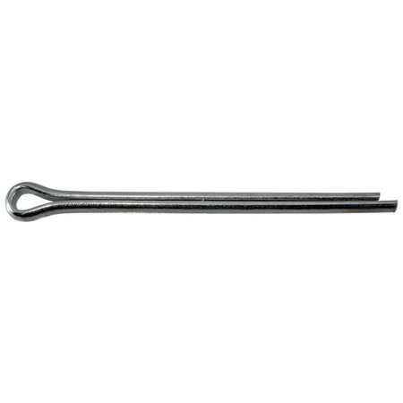 MIDWEST FASTENER 1/4" x 3-1/2" Zinc Plated Steel Cotter Pins 5PK 930287
